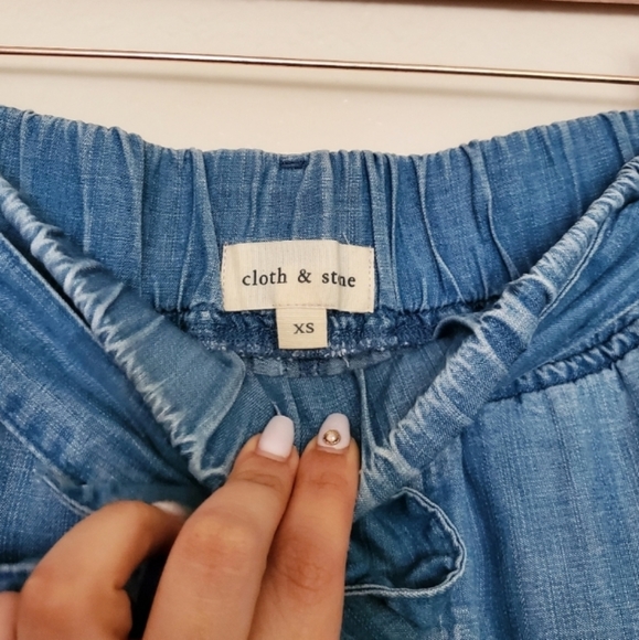 Anthro Samoa Tencel Wide Leg Pants - Picture 6 of 8